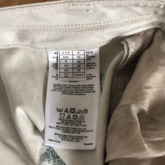 Brooks Brothers Embroidered Pants - Picture 4 of 7